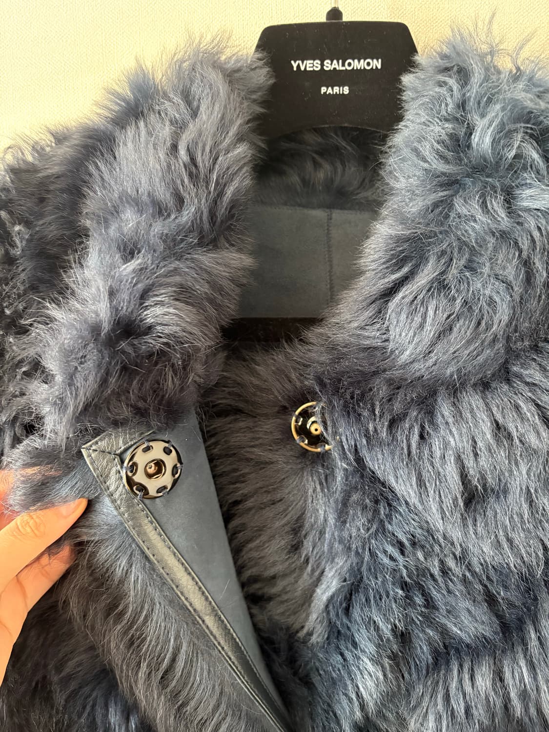 이브살로몬 퍼 무스탕 코트 상품이미지5