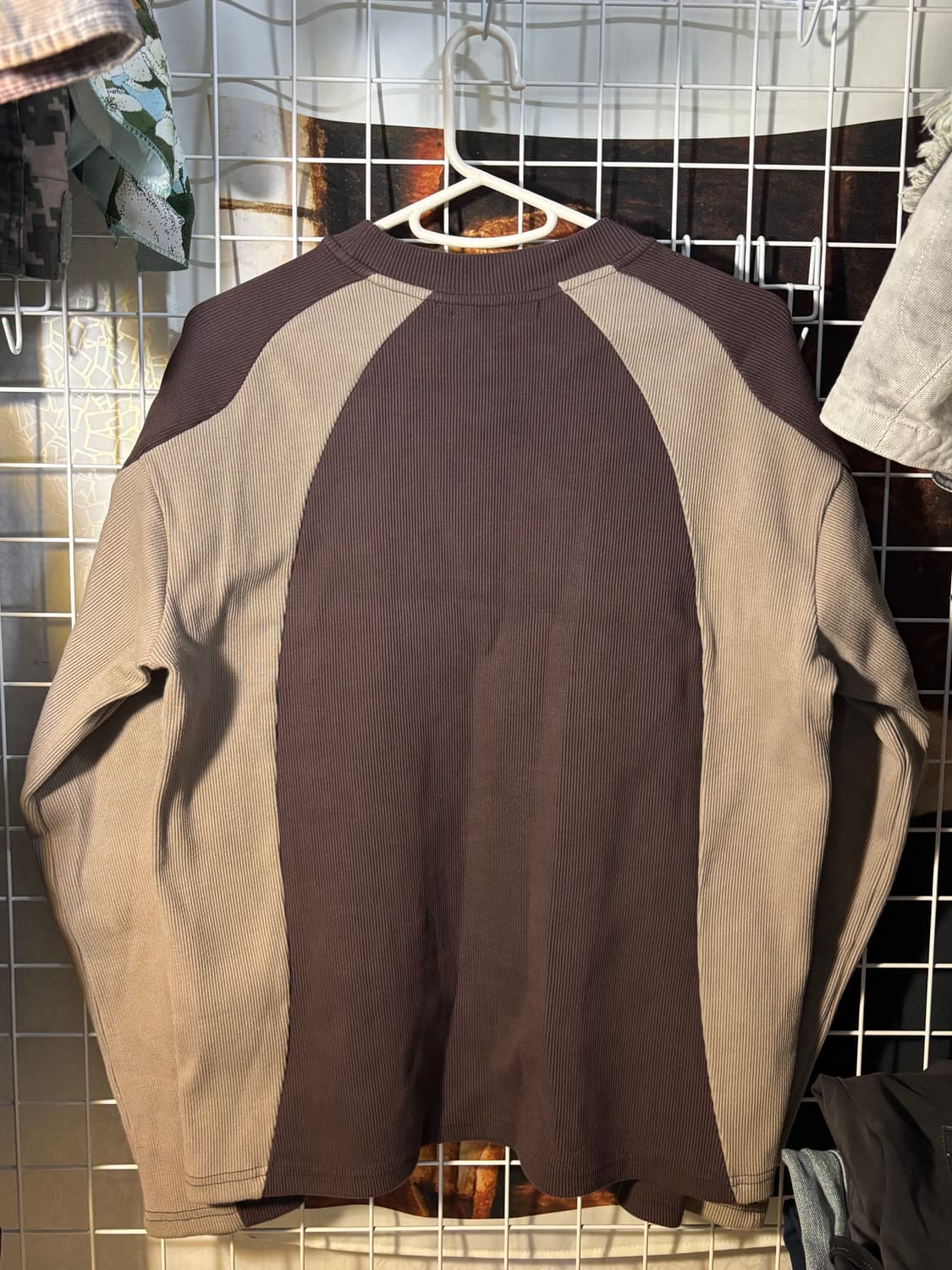 아이필러키 커브드 라인 니트 M 상품이미지4