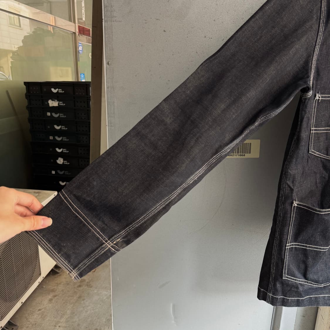 허프 초어 데님 자켓 상품이미지5