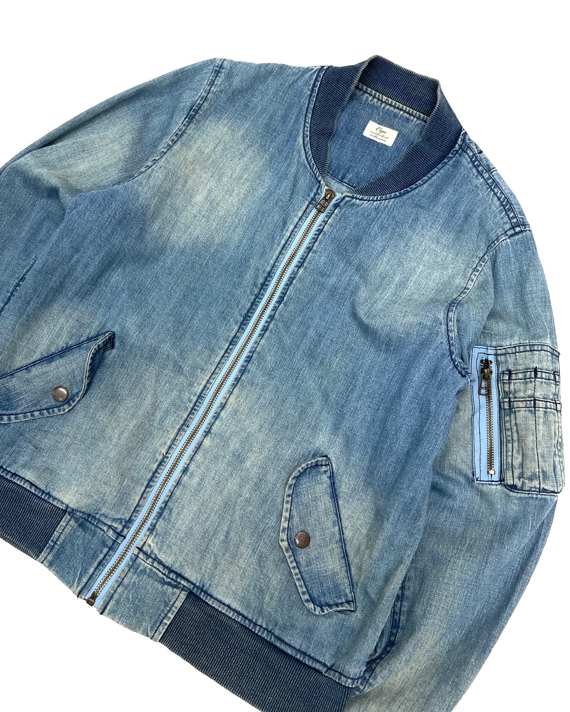 JPN Denim bomber jacket 상품이미지2