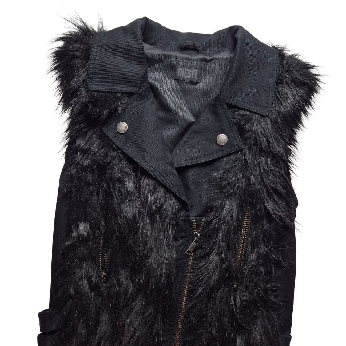 [XS] 디젤 퍼 베스트 자켓 상품이미지2