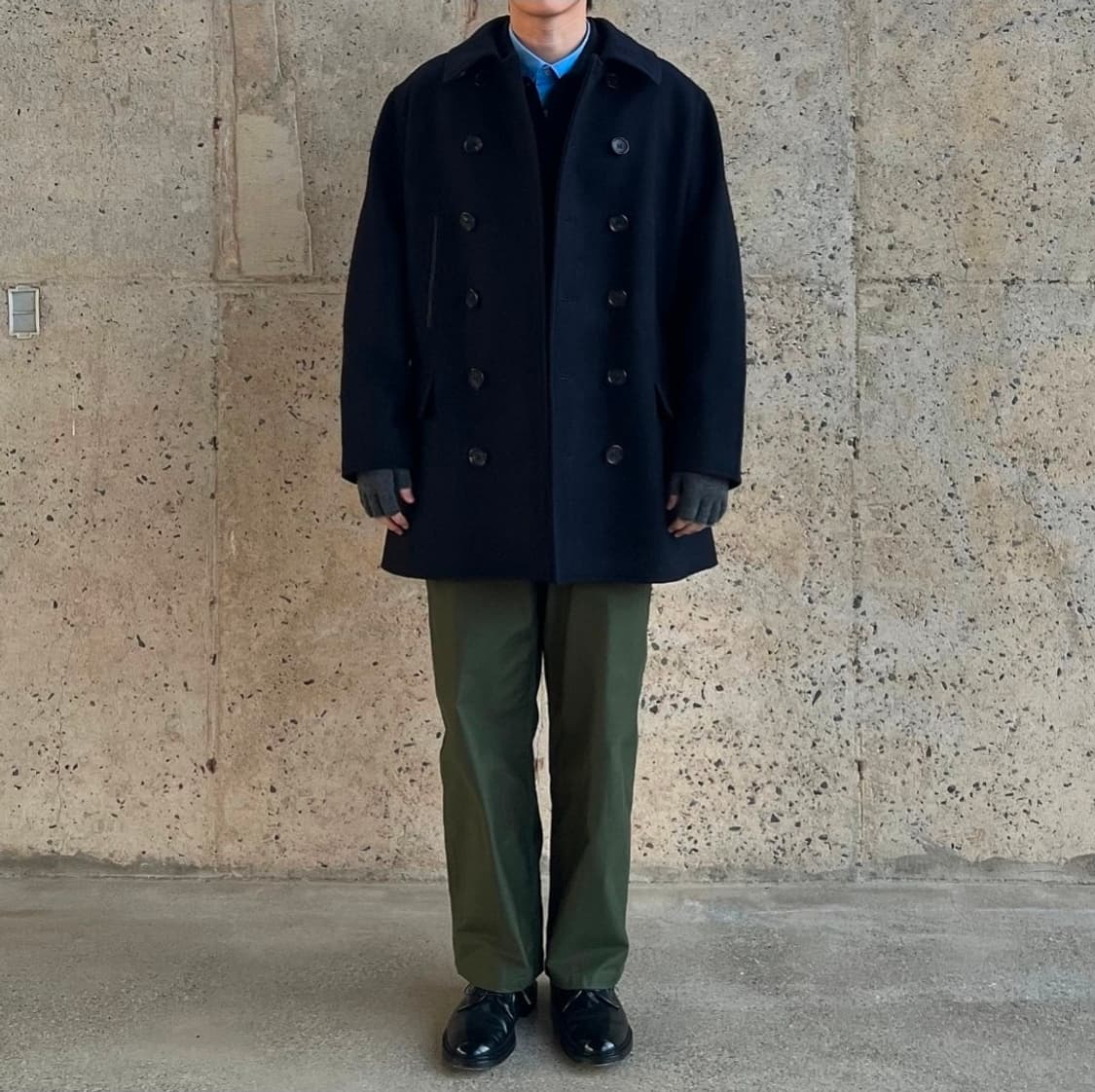 [L, 새상품] 25AW 나이스네스 피코트  MCLAGAN 팝니다. 상품이미지4