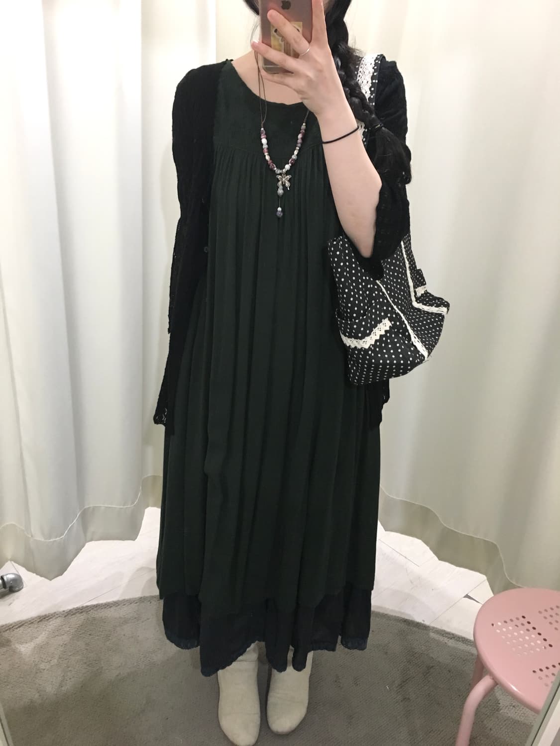 Hagumi Embroidered Dress 상품이미지3