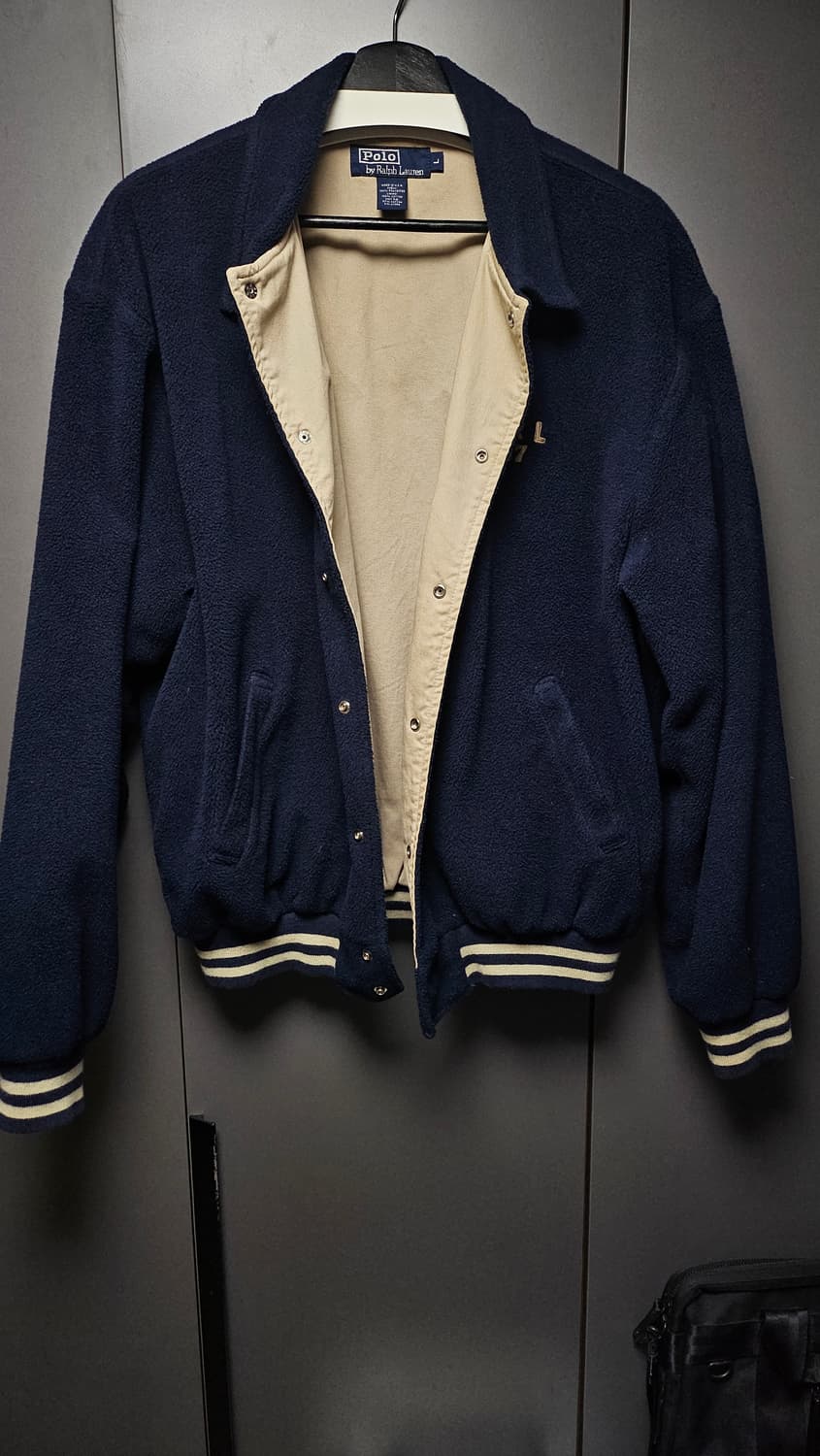 폴로 랄프로렌 플리스 자켓 네이비 L 상품이미지4