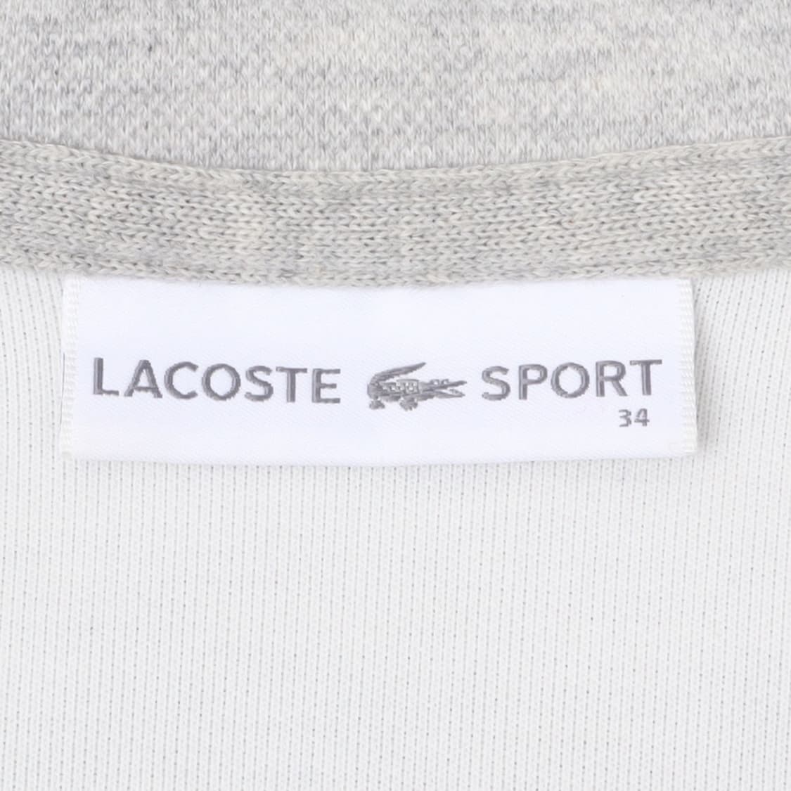 라코스테 스포츠 우먼스 그레이 후드집업 상품이미지8