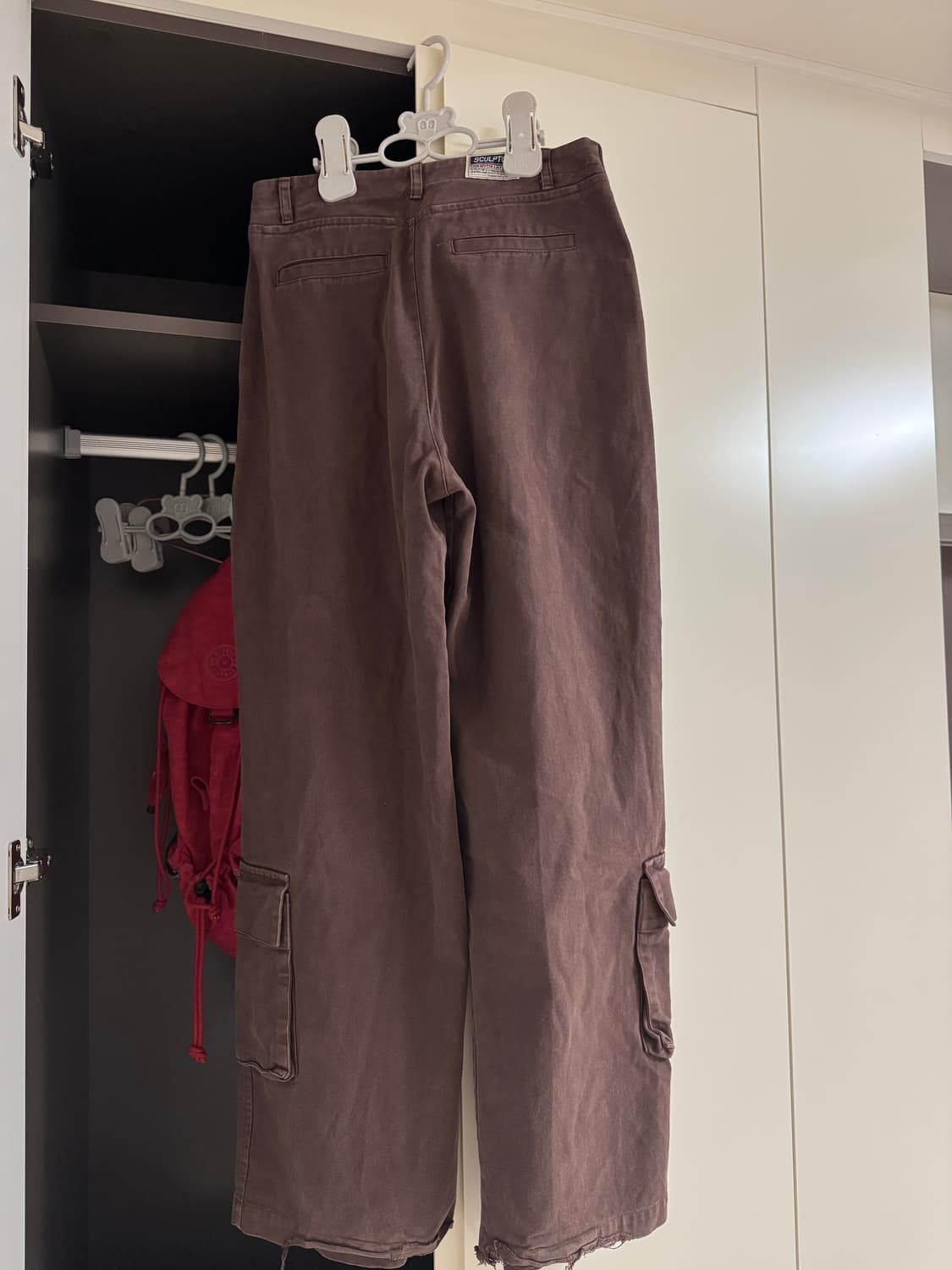 스컬프터 카고팬츠 브라운 M 상품이미지5