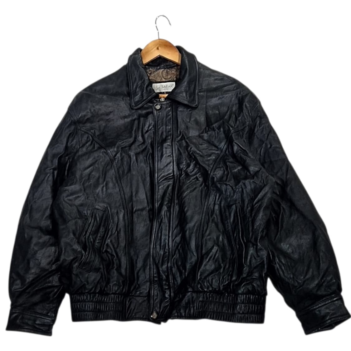 Sarah 양가죽 봄버 자켓 상품이미지1