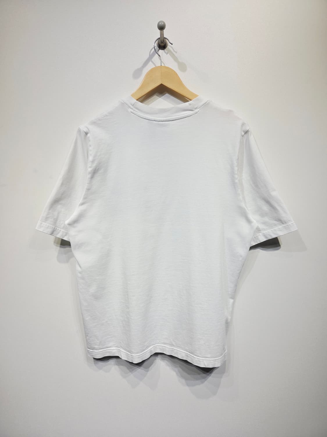 아디다스 오리지널 아웃라인 로고 반팔티 화이트 상품이미지6