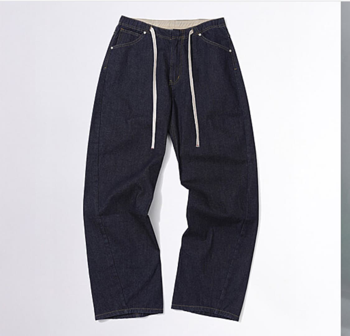 스컬프터 로우라이즈 데님 인디고 상품이미지1