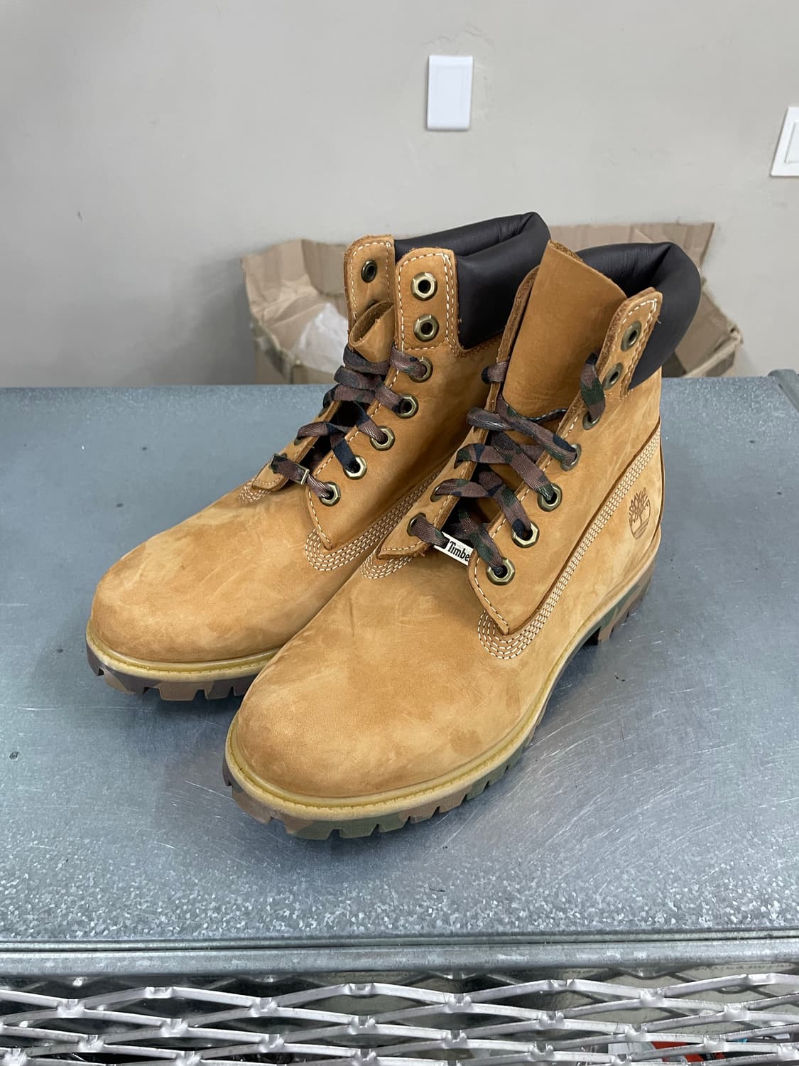 팀버랜드 6인치 프리미엄 카모 부츠 US7 (gr-4037) 상품이미지2