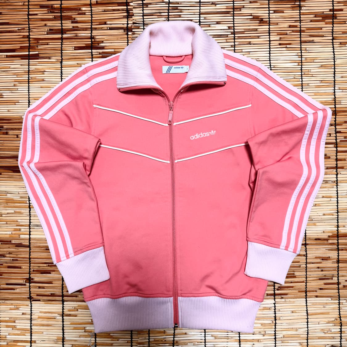 유일매물 아디다스 딸기우유 베켄바우어 트랙탑 져지 L 상품이미지1