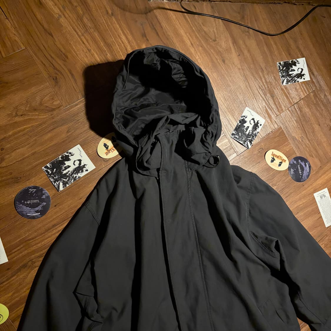 Calvin Klein Collection riri 밀리터리 워시드 파카 상품이미지6