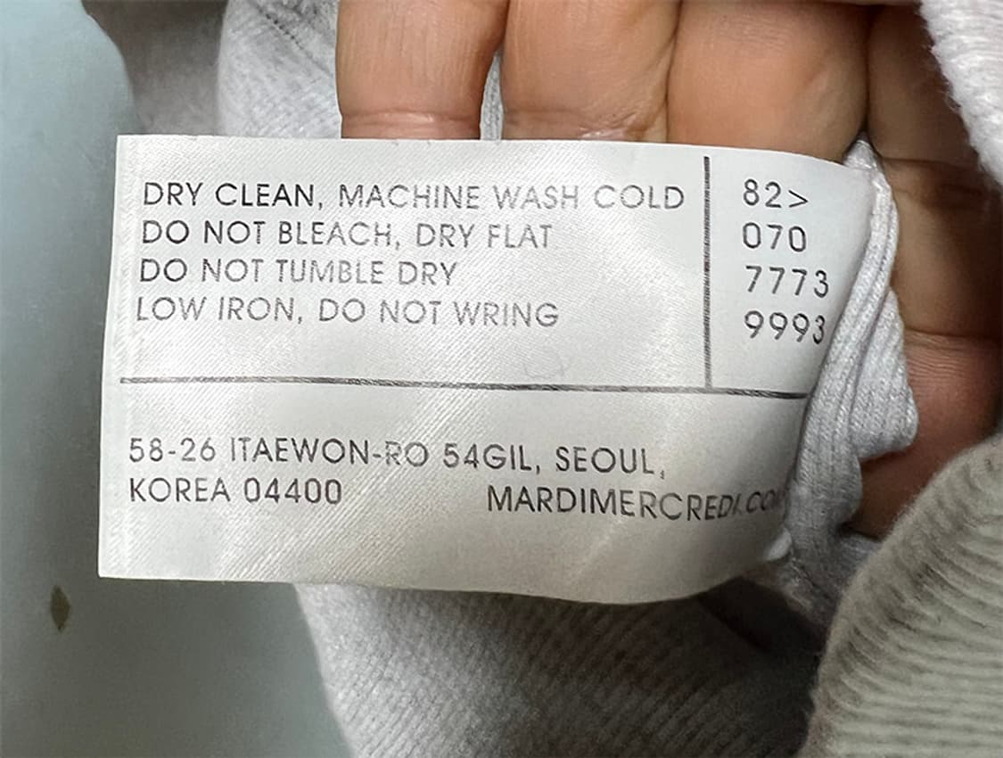 마르디 메크르디 여자 맨투맨 프리 오버핏 캐주얼 최대L 상품이미지4