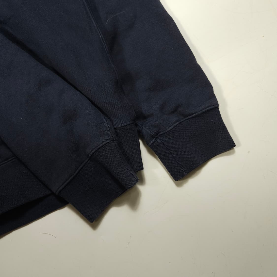 아웃스탠딩 헤비웨이트 네이비 후드티  상품이미지4