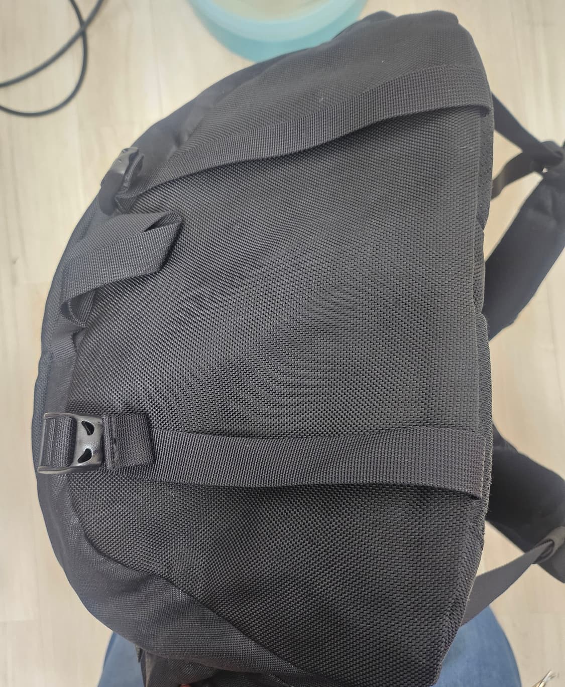 (32)L☆우주매물☆노스페이스 테크샷[블랙]백팩가방[가로:54세로:48] 상품이미지6