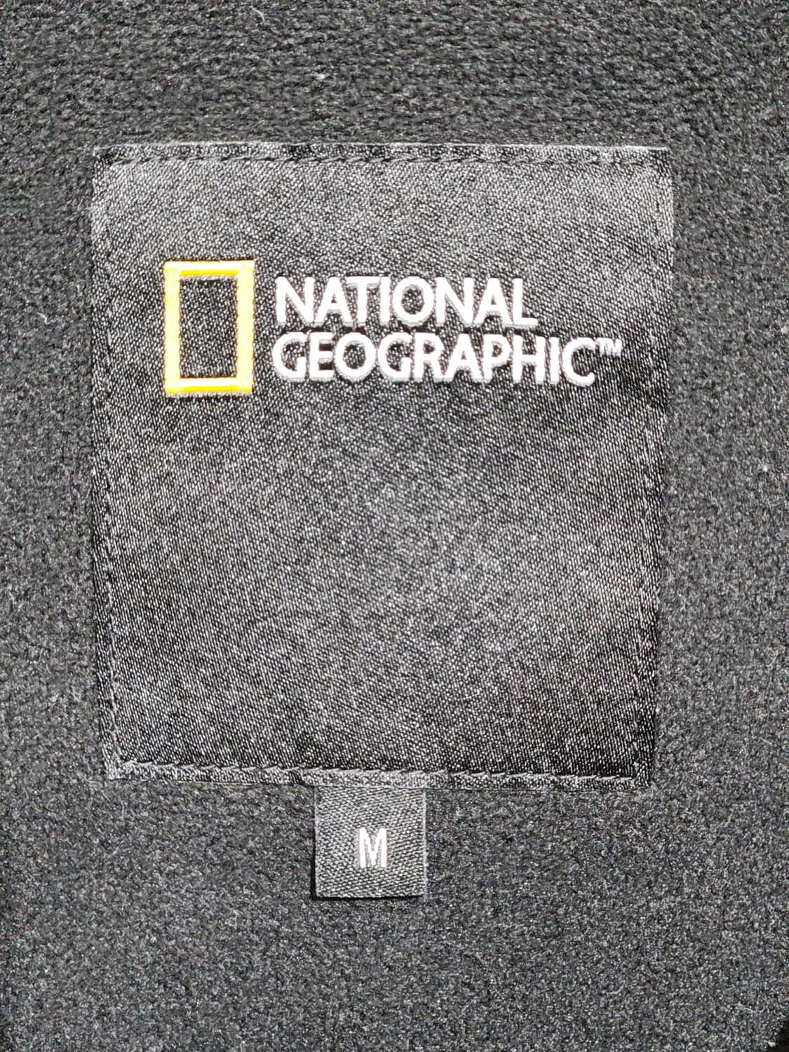 (M) 내셔널지오그래픽 플리스 점퍼 블랙 뽀글이 후리스 후드자켓  상품이미지3
