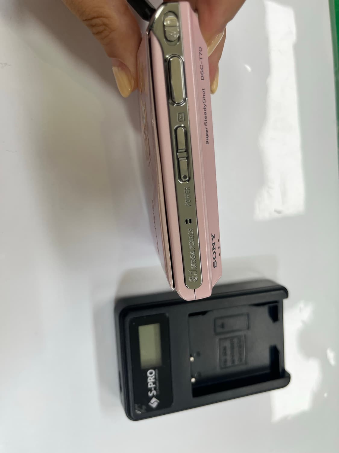 소니 Cyber-shot DSC-T70 핑크색 상품이미지2
