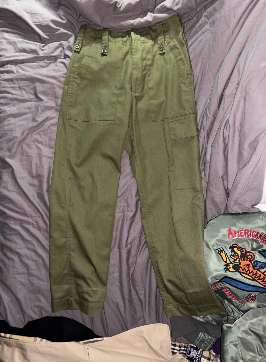 1980s OG British Army Trousers 30x32 상품이미지5