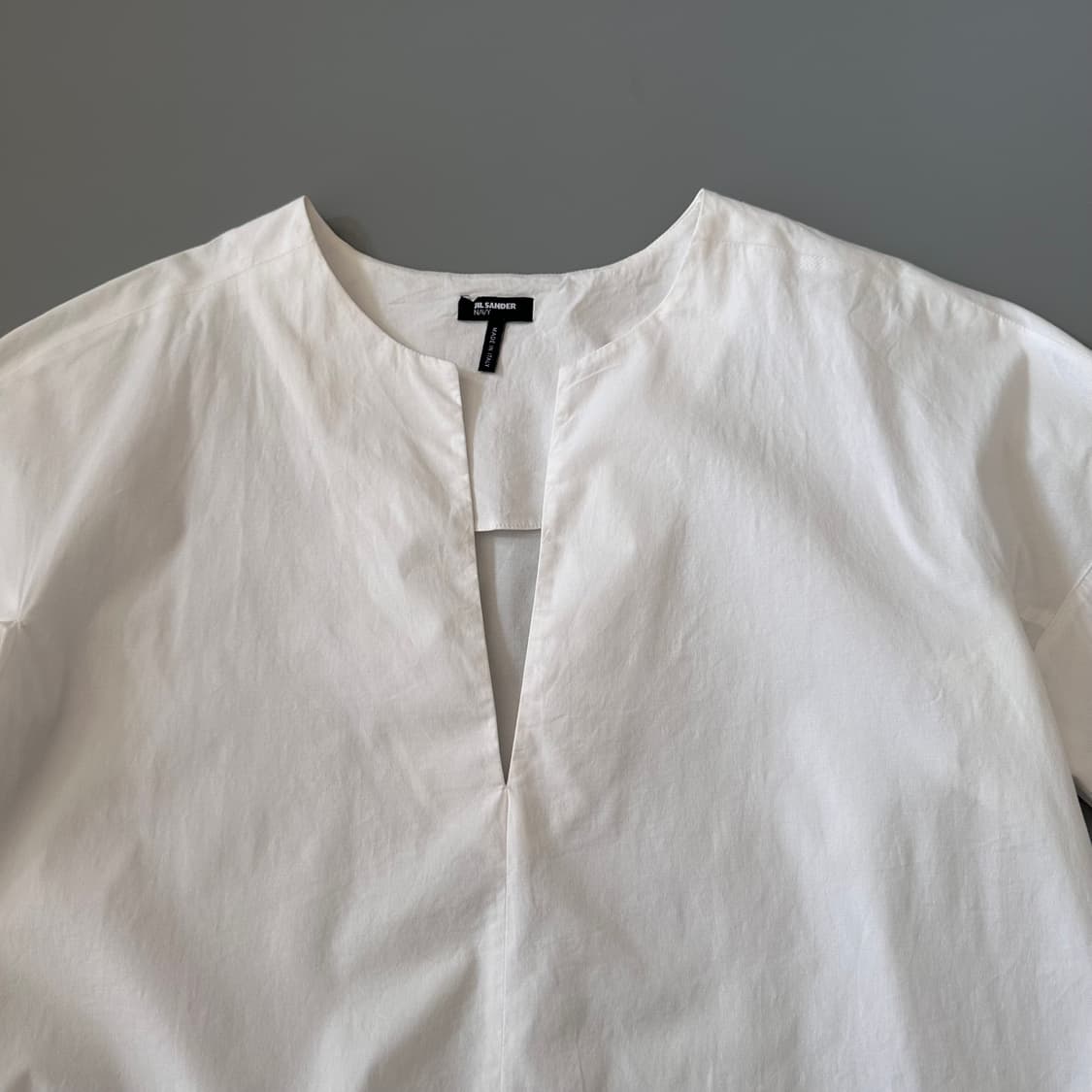 질샌더 jil sander navy 반팔 블라우스 상품이미지3