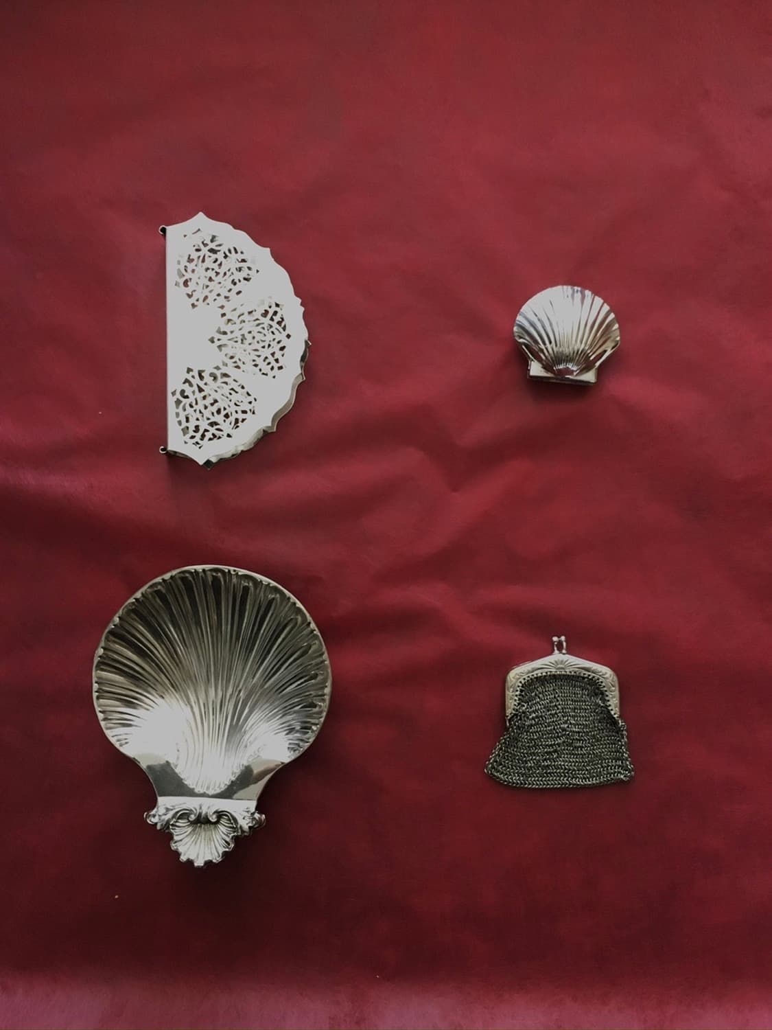 영국 빈티지 실버 냅킨 홀더 상품이미지2