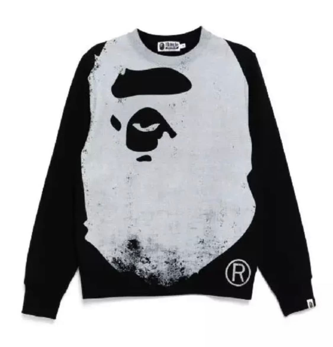 (급처!!!/희귀매물) 베이프 페이디드 프린트 스웨트셔츠 L 상품이미지1