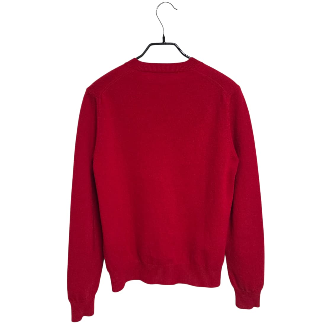 꼼데가르송 플레이 여성 라운드넥 가디건 레드 상품이미지2