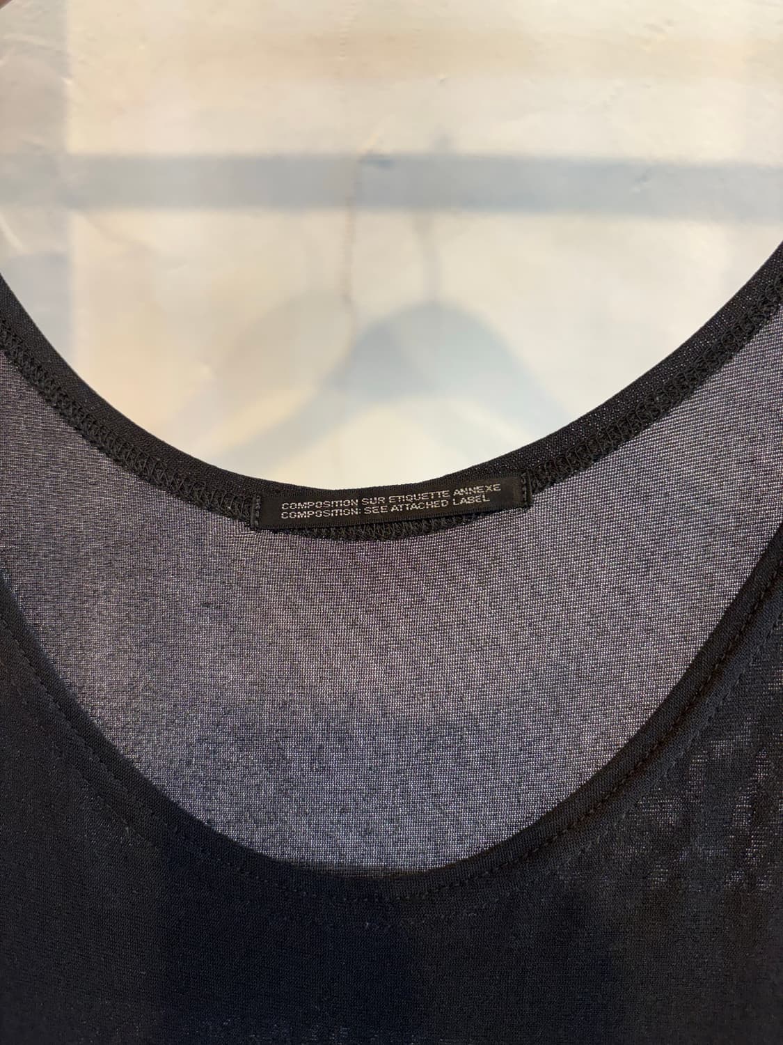 요지야마모토 시스루 원피스 상품이미지2