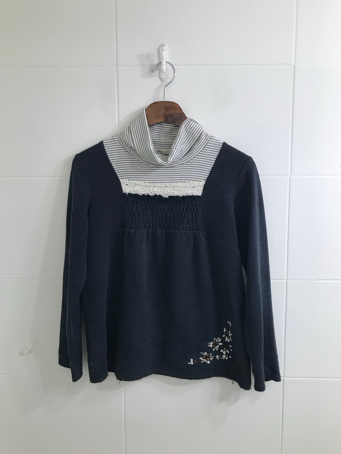 너드 니혼진 프레피 패딩 코디세트 상품이미지7