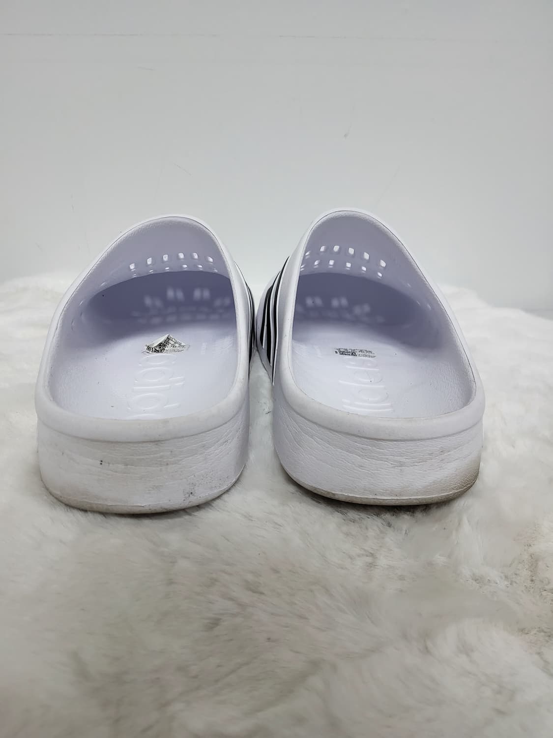 아디다스 클로그 흰색 275mm 상품이미지3