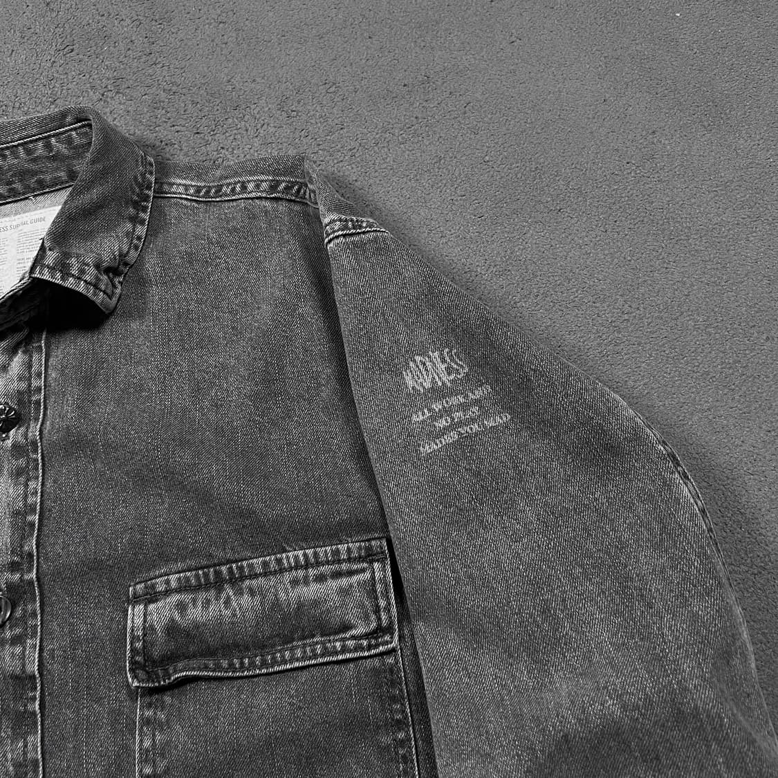 Madness 워싱 데님 셔츠 상품이미지2