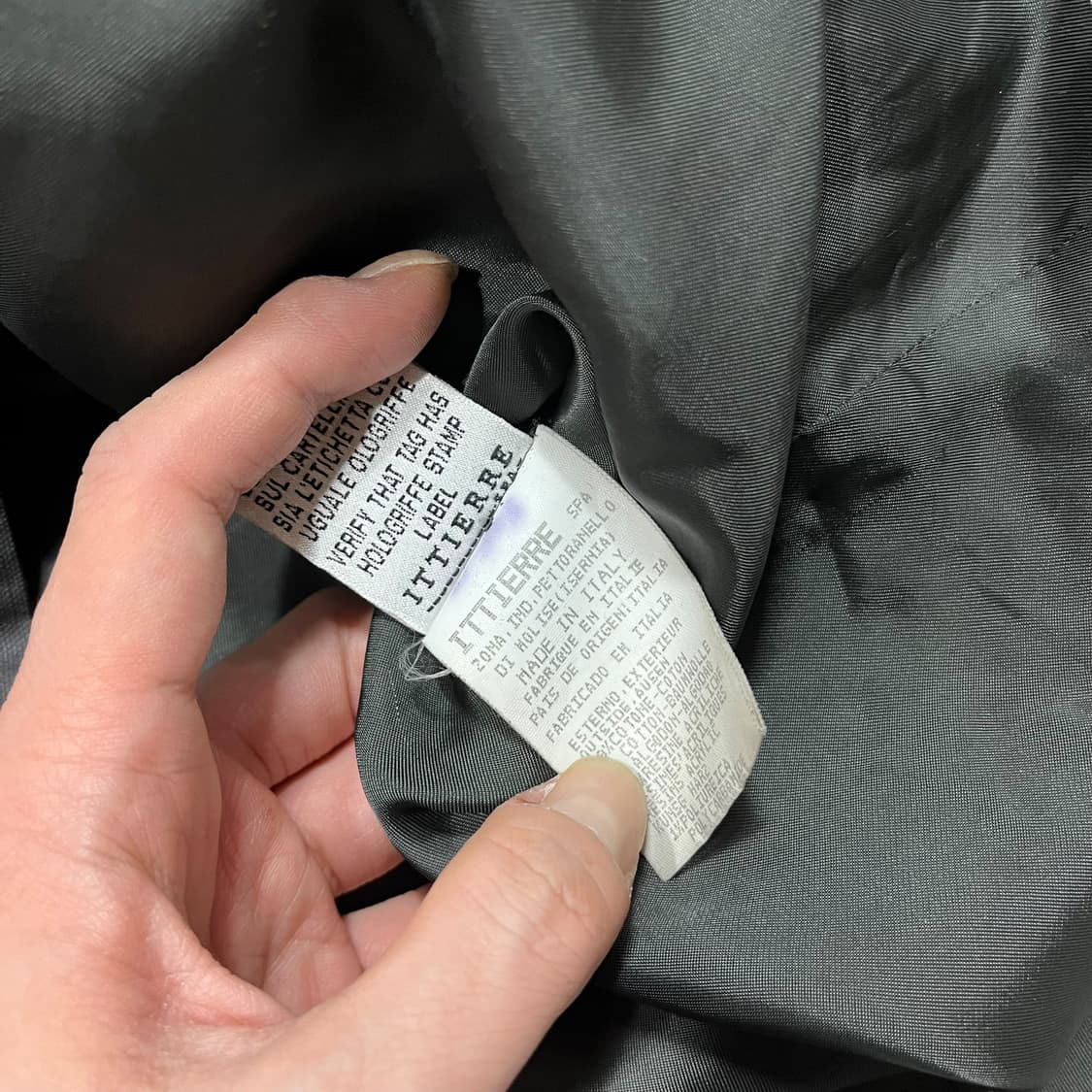 베르수스 베르사체 90s 락시크 코티드 멀티 패널 자켓 상품이미지10