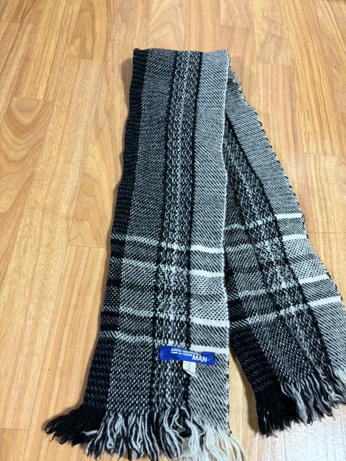 준야 와타나베 믹스드 패턴 머플러 상품이미지2