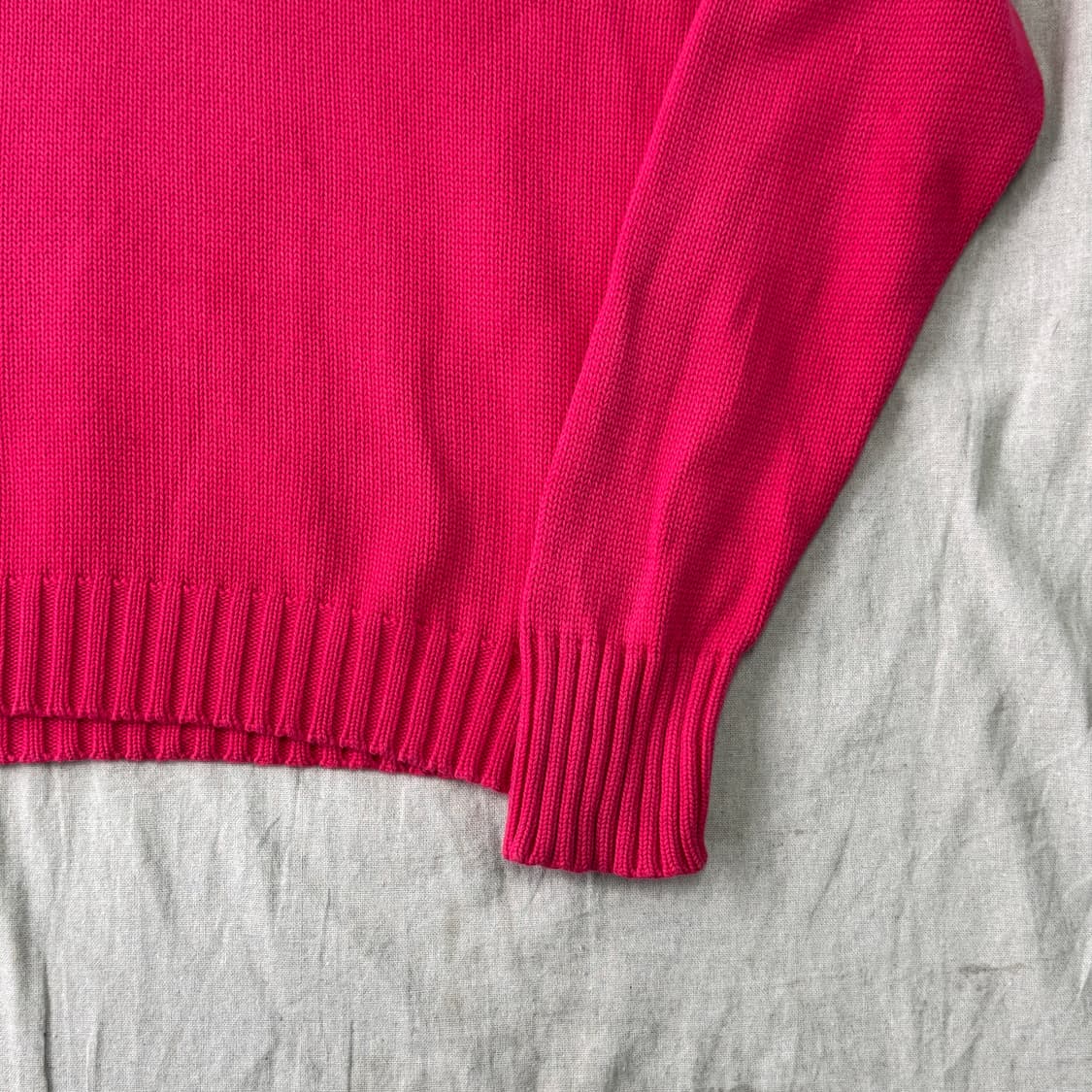 폴로랄프로렌 빈티지 핑크 니트 L 상품이미지3