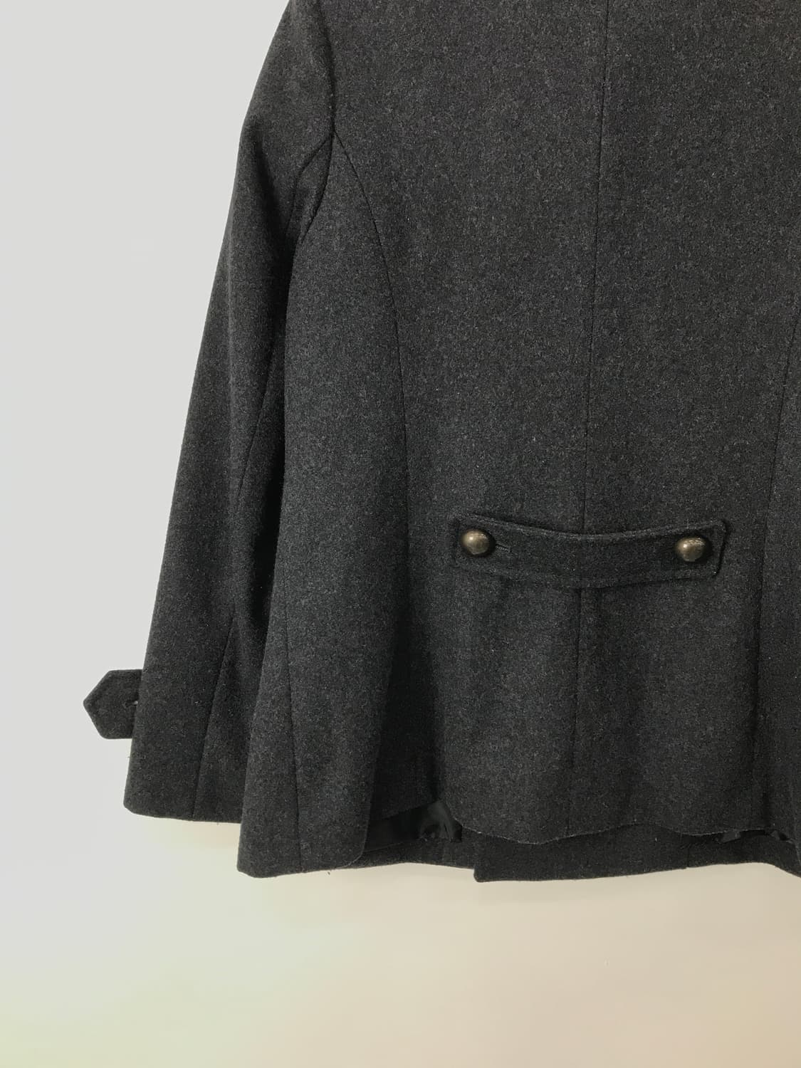 SUPER HAKKA Ribbon & Bell Button Coat 상품이미지9