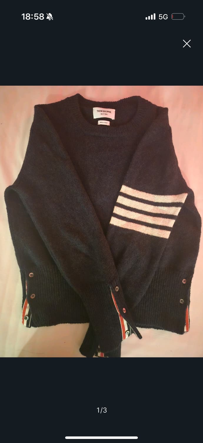 톰브라운 울니트 팝니다 4사이즈 상품이미지1