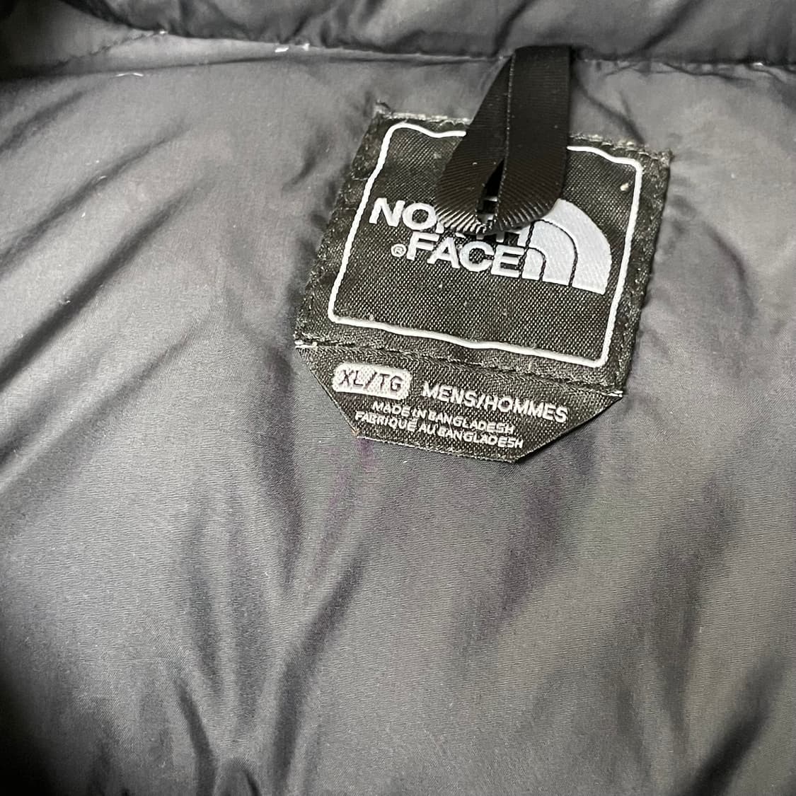 [105] 노스페이스 센터로고 무광 그레이 700 눕시 패딩 상품이미지5