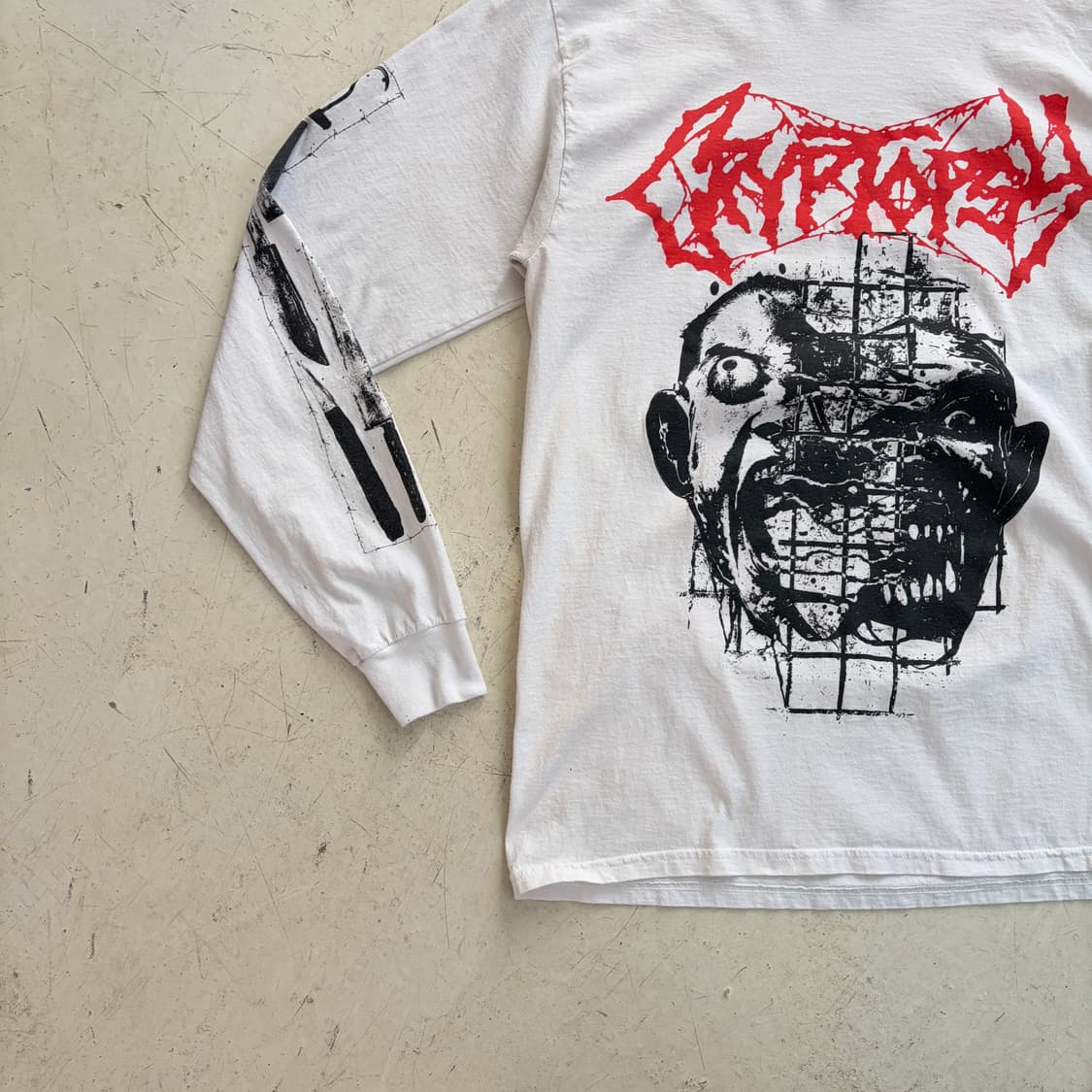 데스메탈 크립토시 Let This Dirt Define 롱슬리브 M 상품이미지3