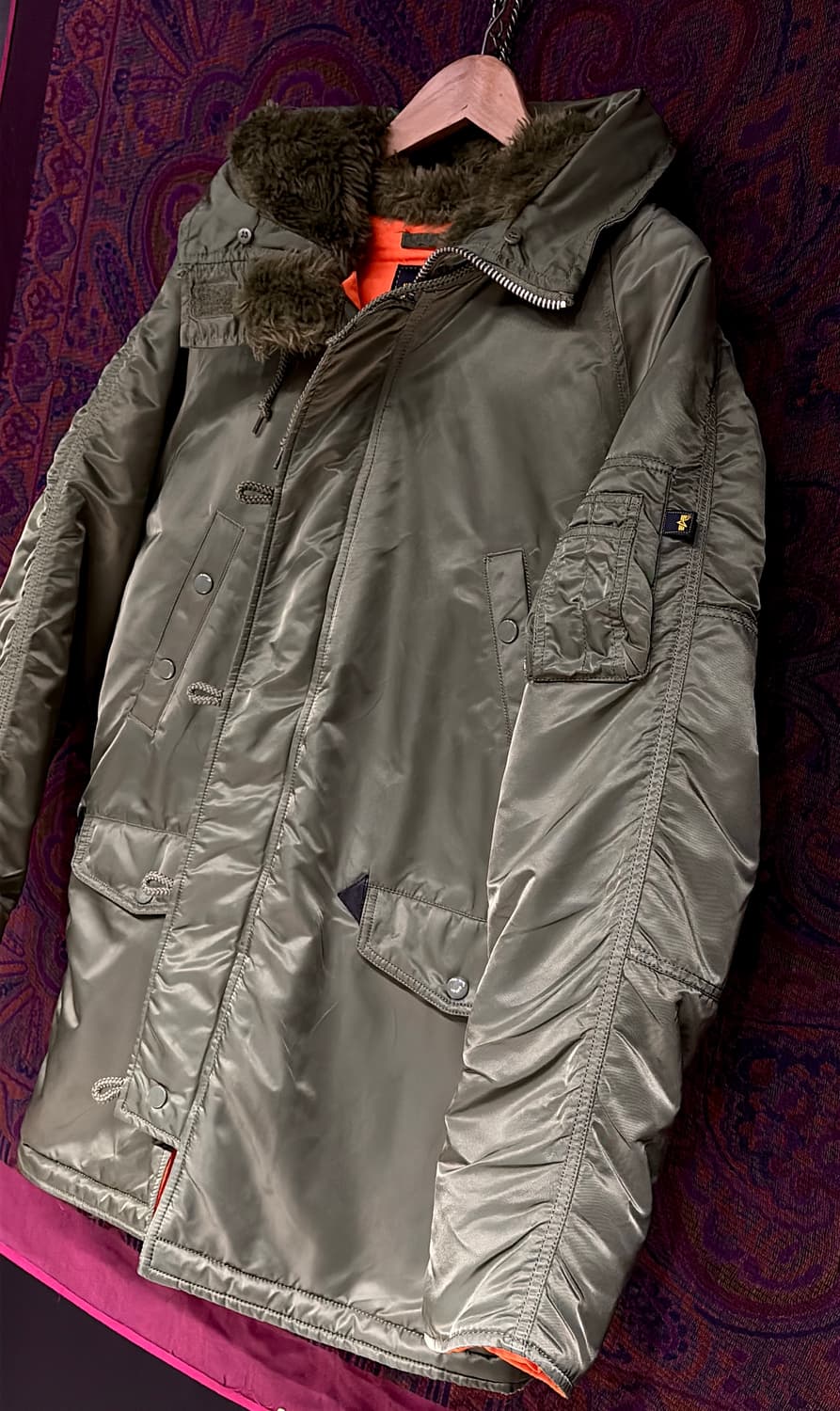 알파 인더스트리 n-3b 파카 상품이미지2