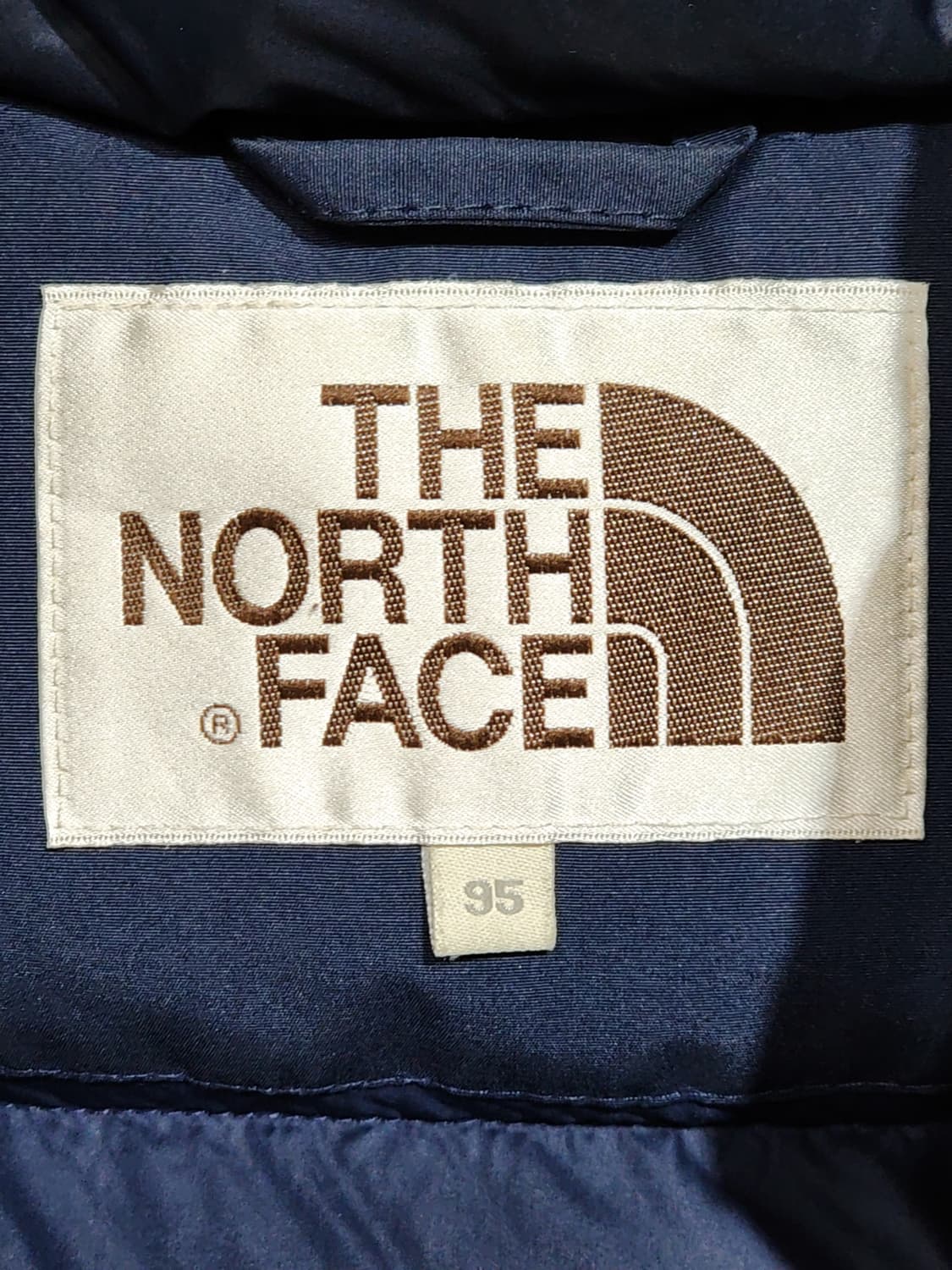 (95) 노스페이스 오리털 패딩점퍼 네이비 후드 다운자켓  상품이미지3