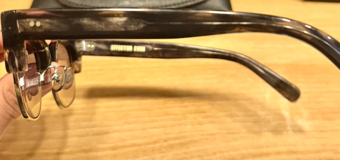 이펙터 even 블로우 라인 - 투명 호피 안경 상품이미지7