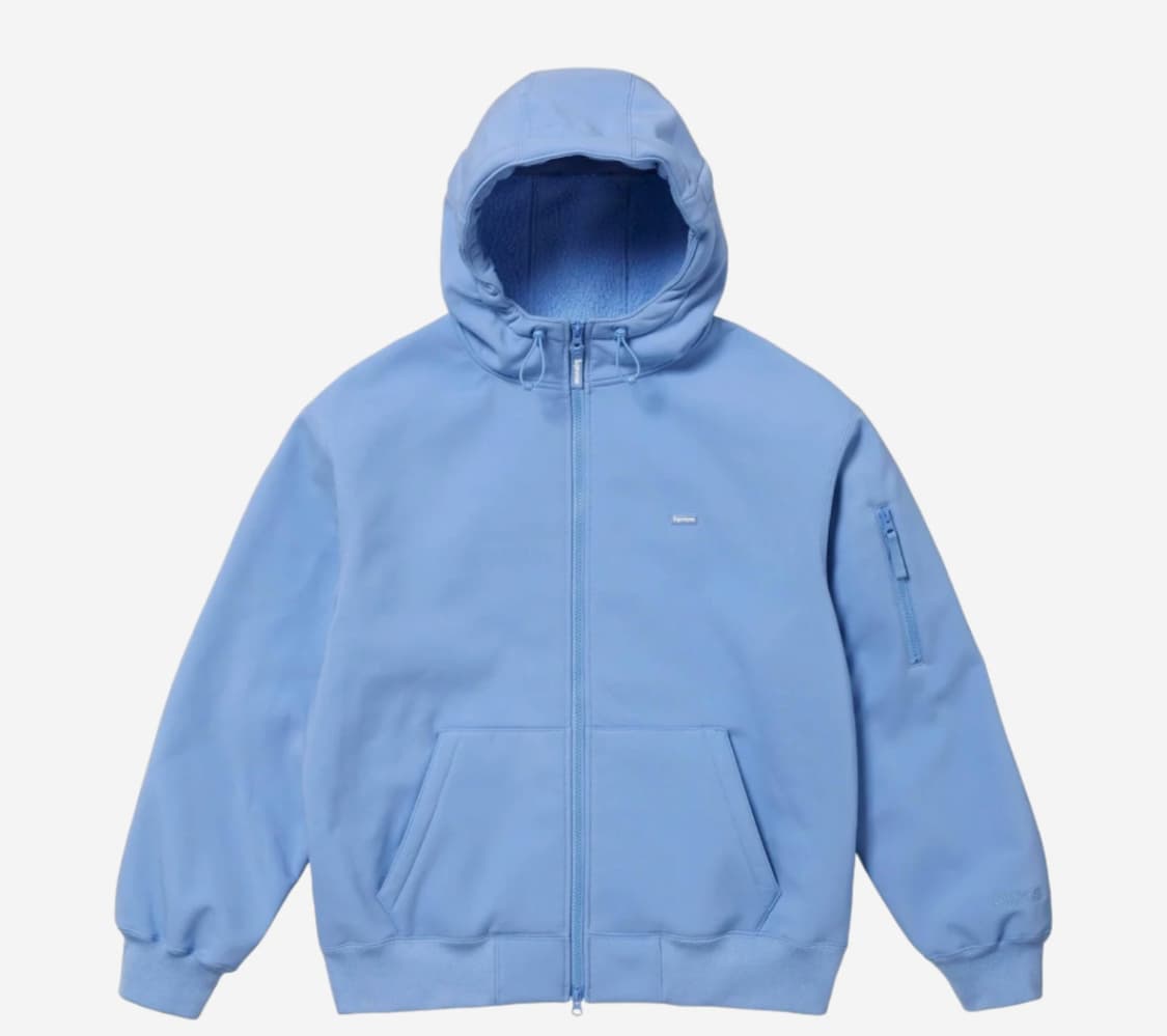 [SS급] 23FW 슈프림 윈드스토퍼 후드집업 L 팝니다.  상품이미지1