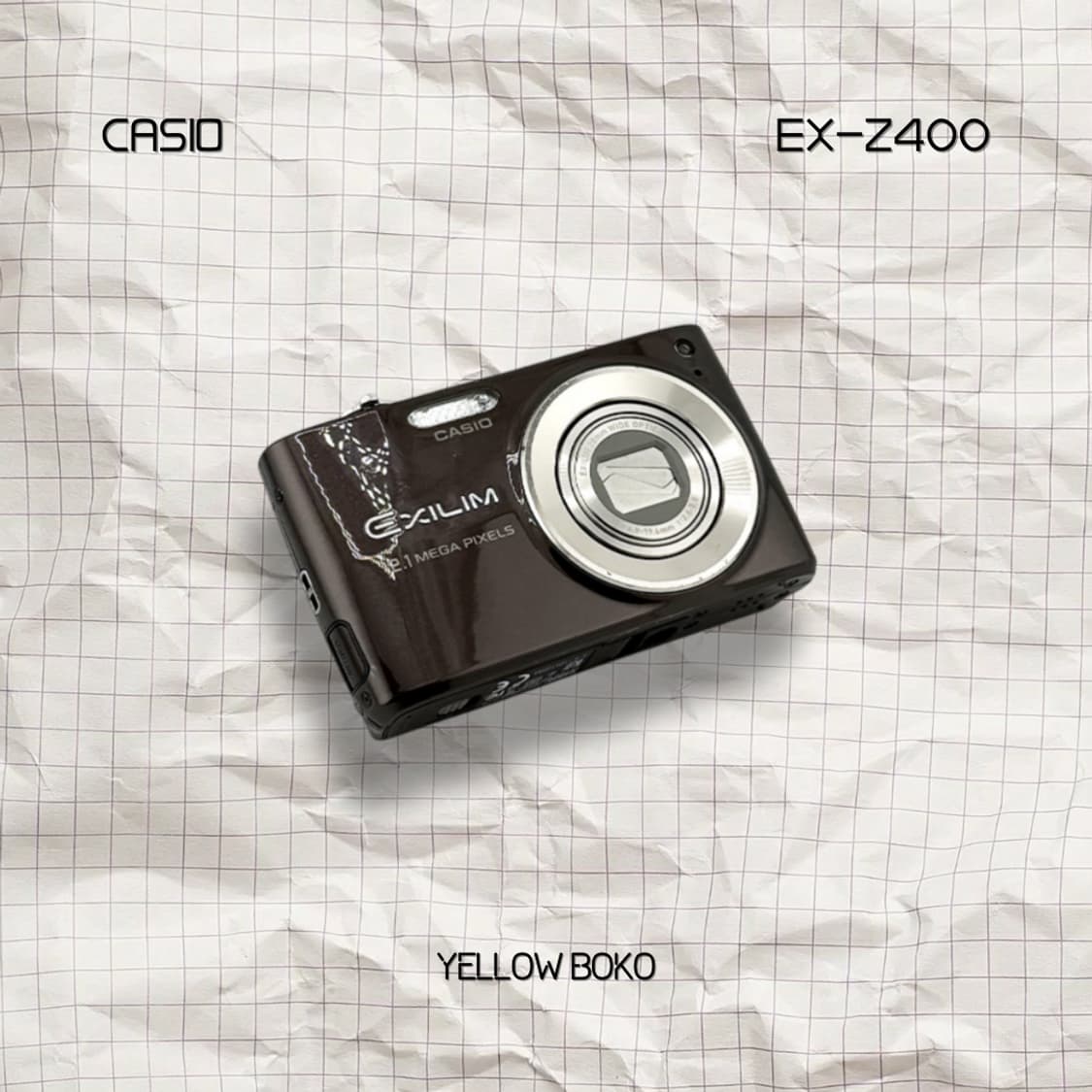 [NEW] CASIO 카시오 엑슬림 EX-Z400 레트로 디지털 카메라 상품이미지1