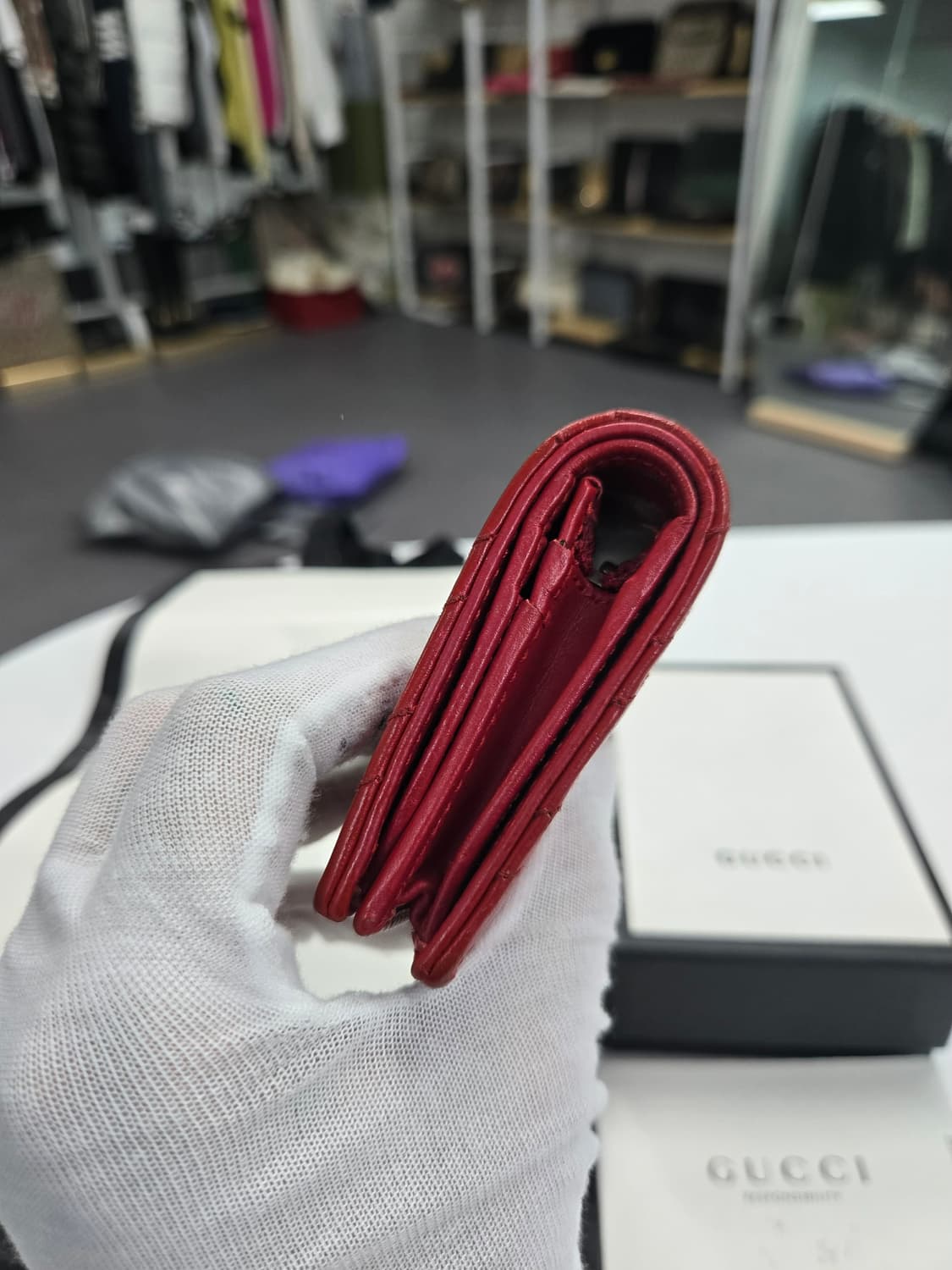 [50%세일] 구찌 마몬트 GG 반지갑 상품이미지4