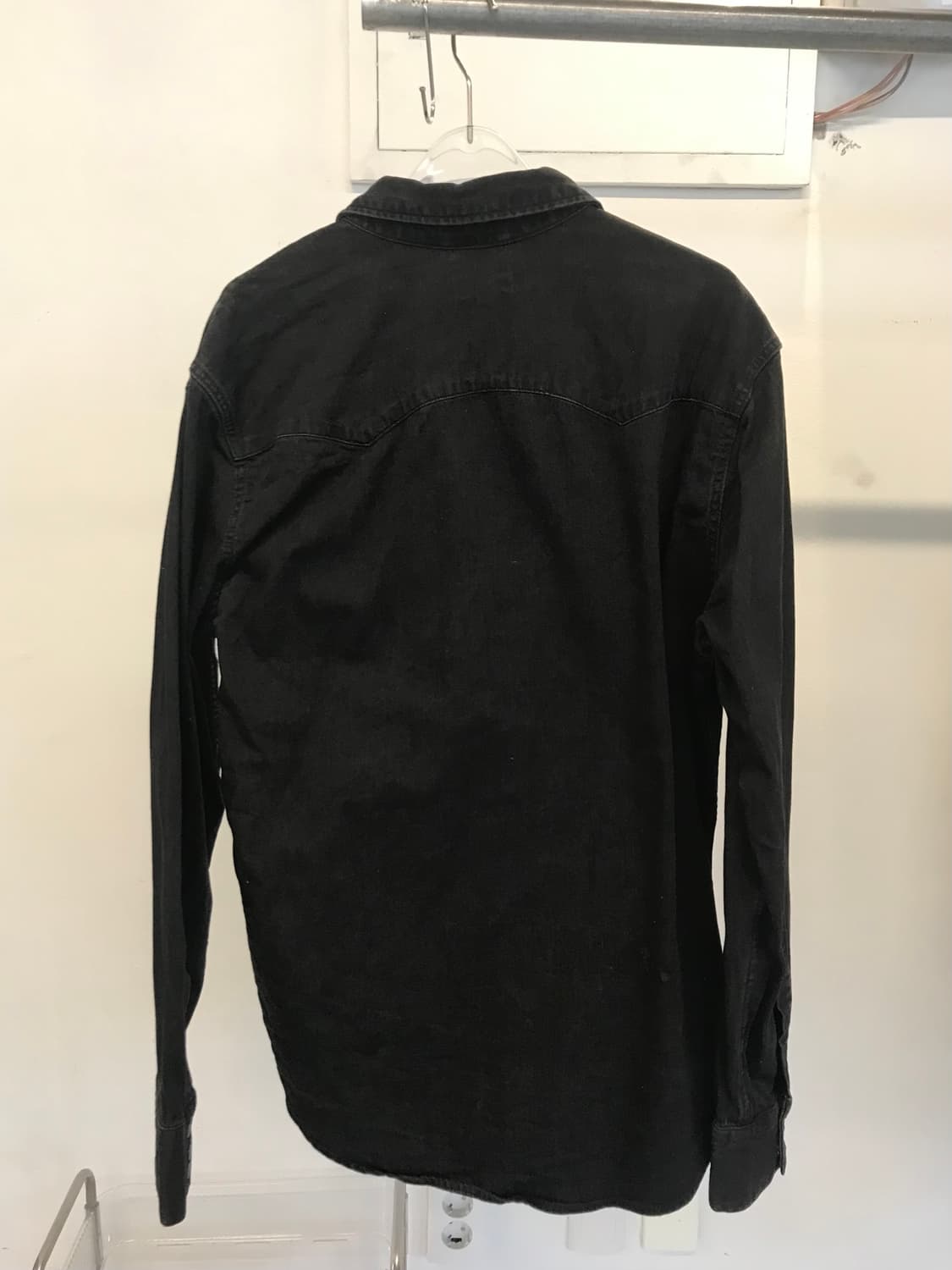 LEVI’S Black Denim Western Shirt Jacket 상품이미지2