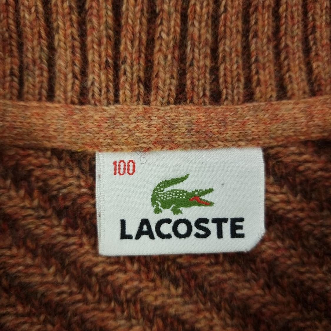 [라코스테] 로고 패치 숄카라 니트 M18803 상품이미지7