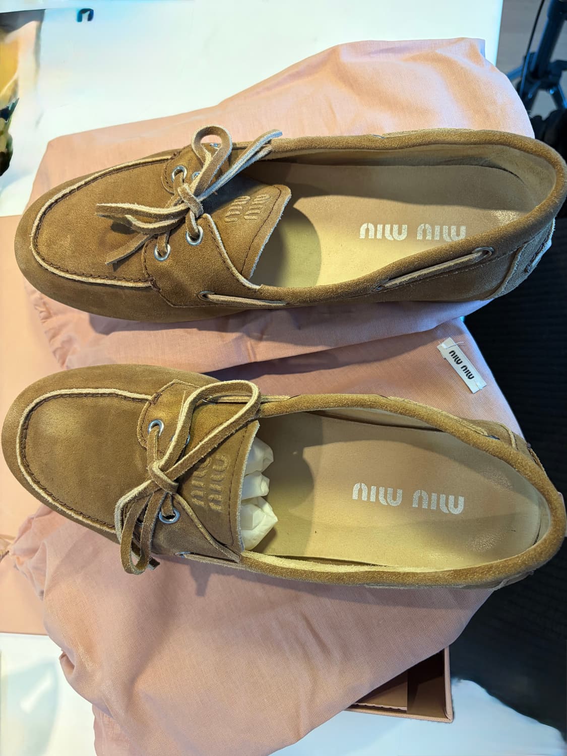 미우미우 보트슈즈 EU (41) 국내 265-270 상품이미지9