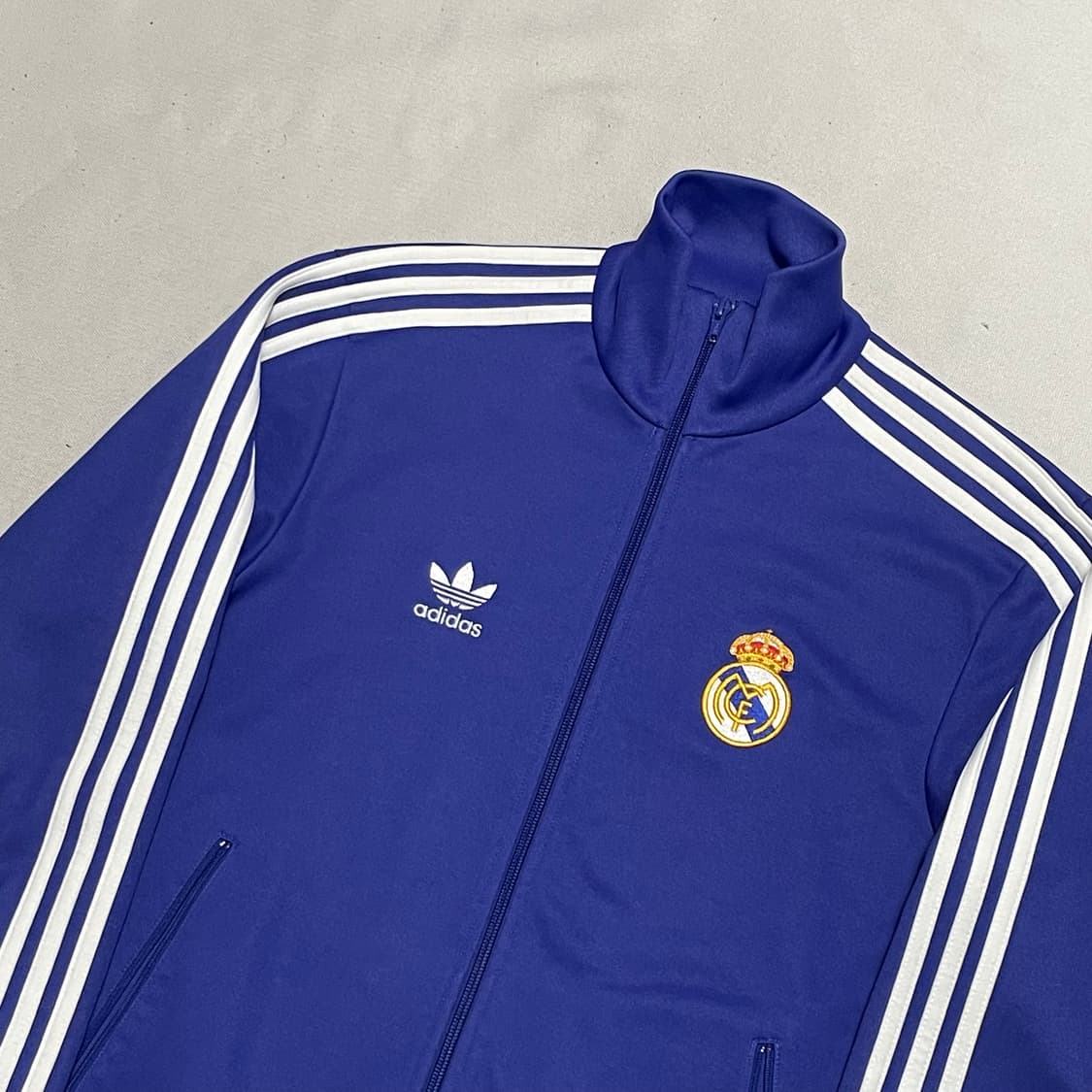 95 00‘s 아디다스 레알마드리드 퍼플 트랙탑 상품이미지1