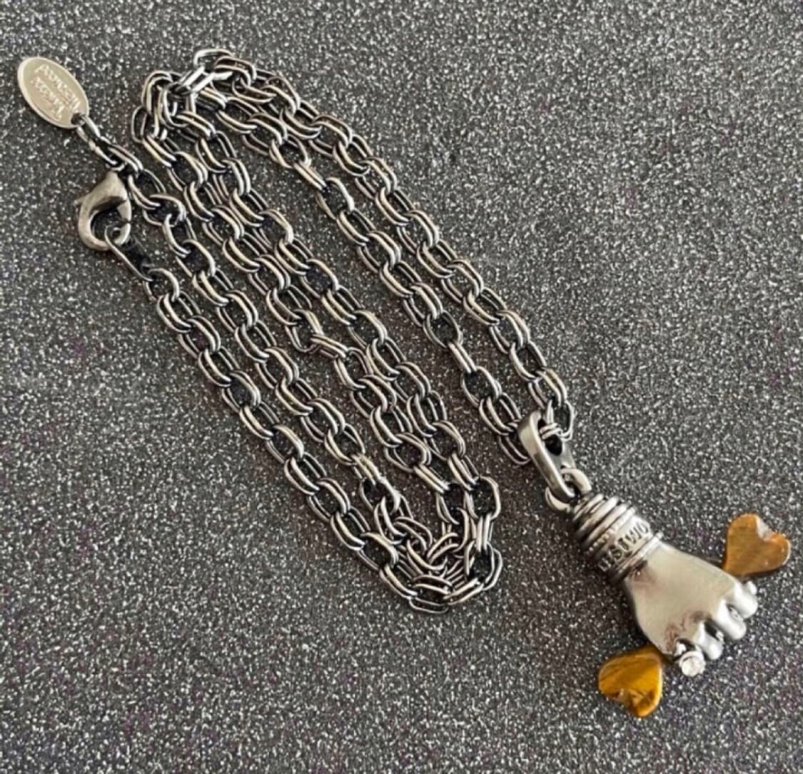 비비안웨스트우드 아카이브 핸드쉐입 팬던트 목걸이 상품이미지6