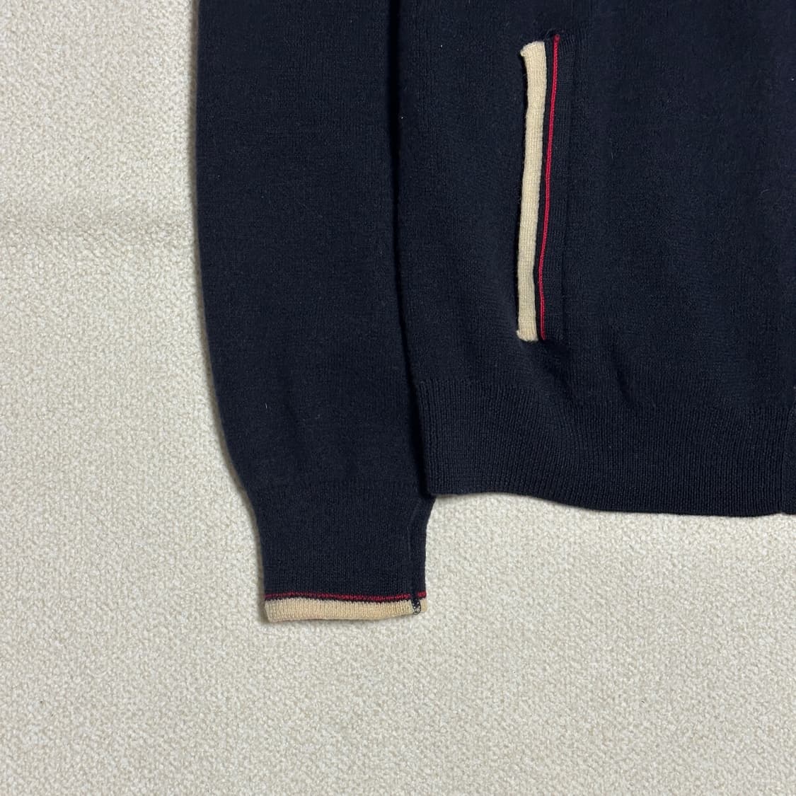 타미힐피거 울 니트 집업 상품이미지4