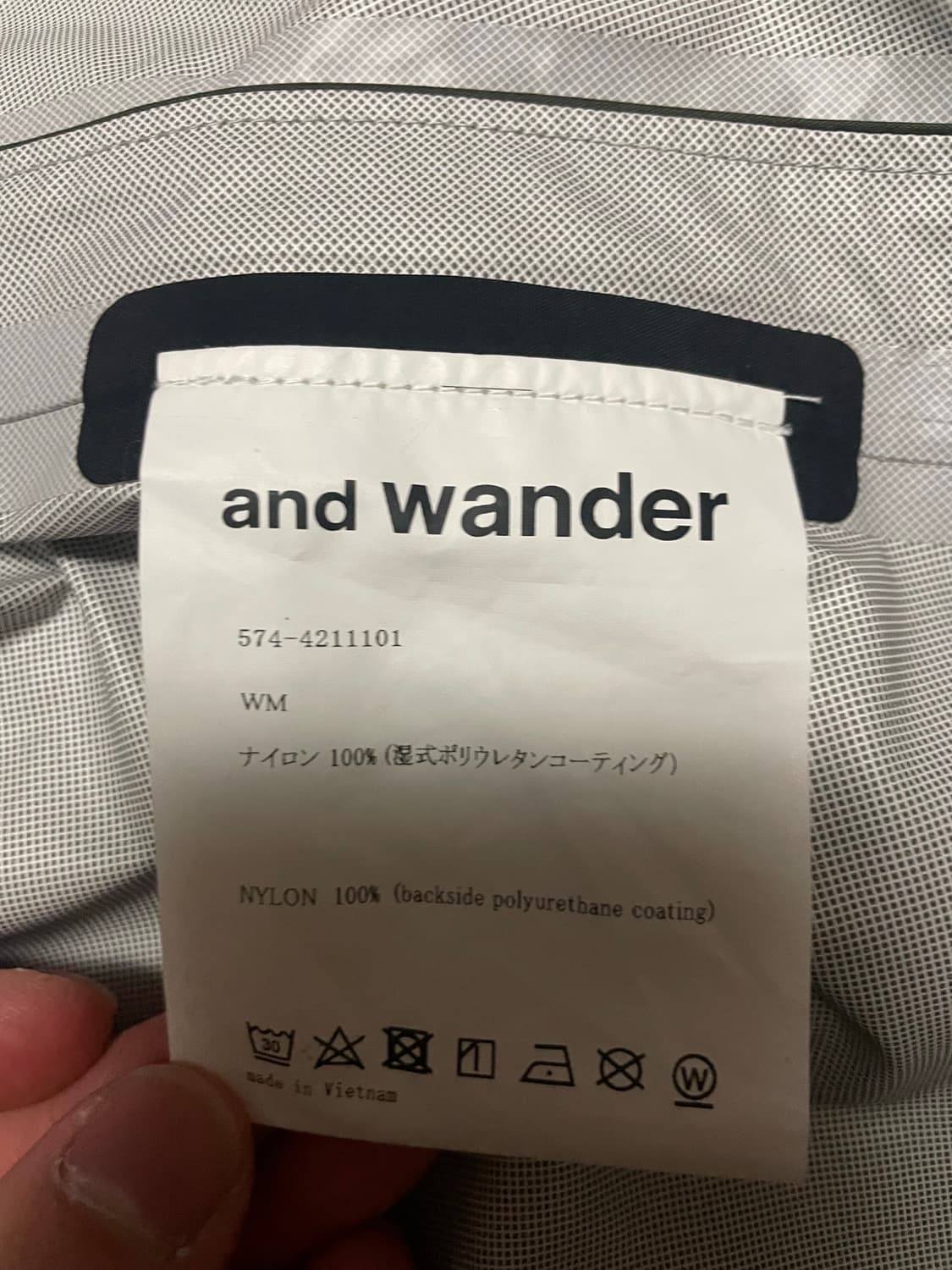 앤드원더 하이커 자켓  상품이미지2